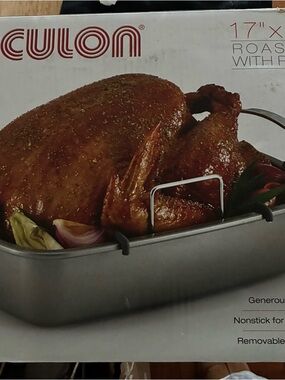Cuisinart Style Stainless Steel Roasting Pan - Silver